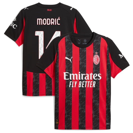 Luka Modrić AC Milan Home Jersey