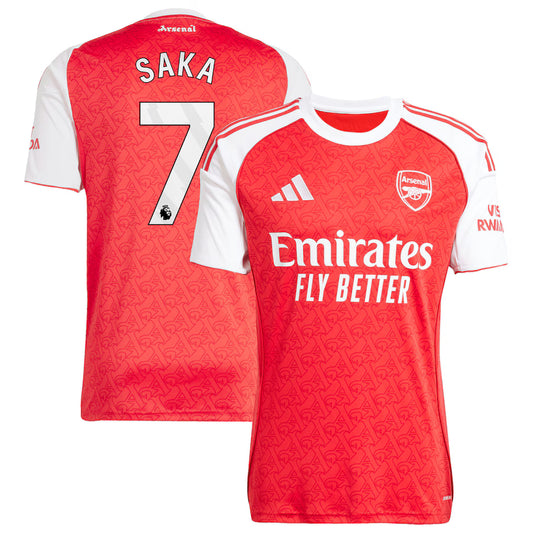 Bukayo Saka Arsenal Home Jersey 25/26