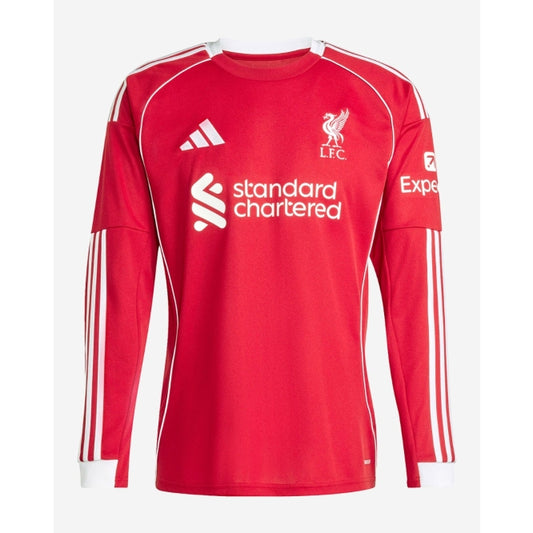 Liverpool Home Kit Full Sleeve 25/26 Jersey